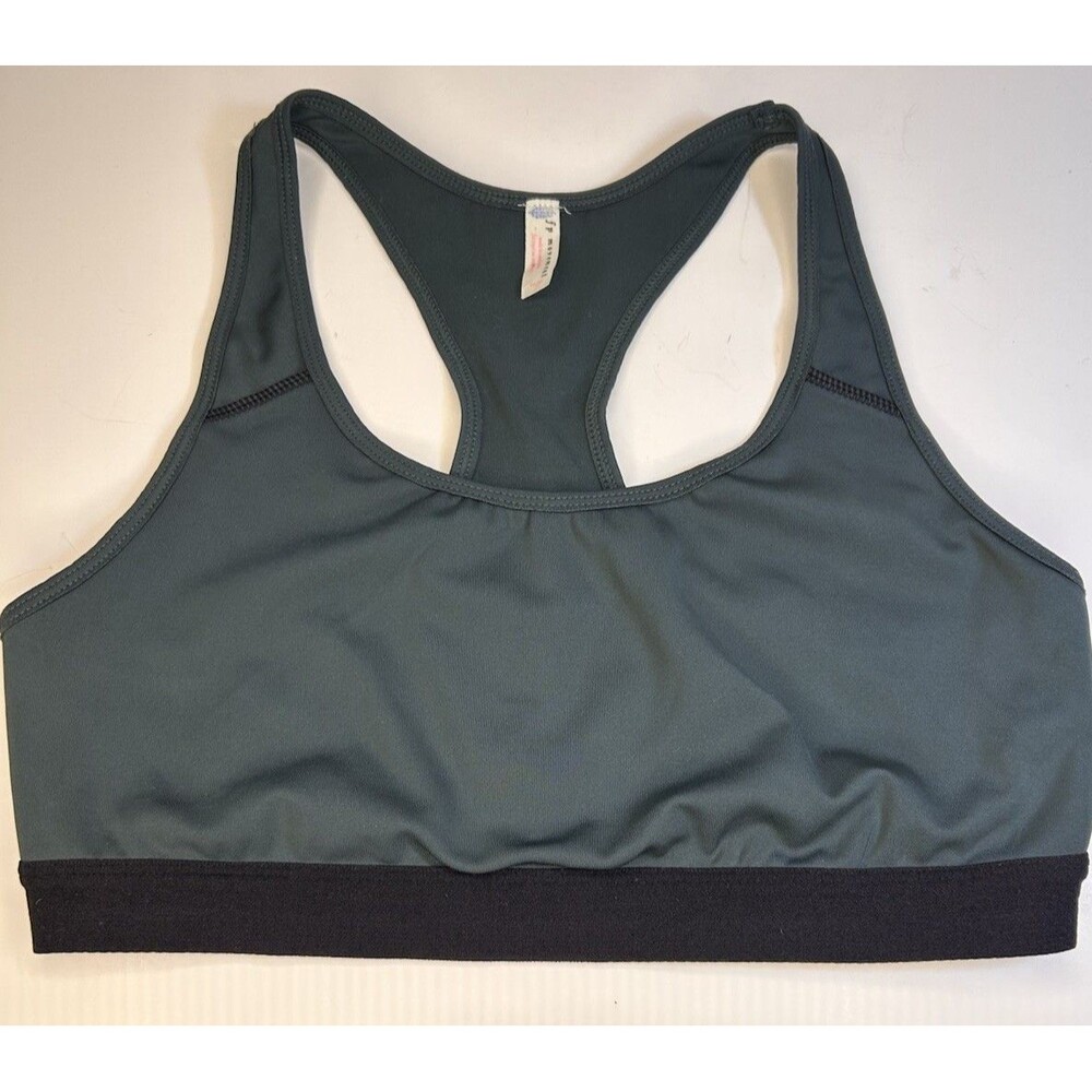 Free People Movement Move Me Sports Bra in Dark green Size medium